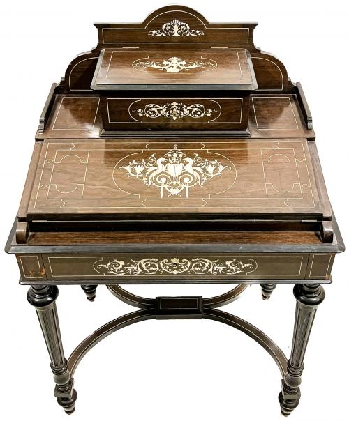 MUEBLE ESCRTORIO FRANCÉS NAPOLEÓN III