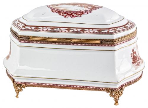 CAJA PORCELANA BLANCA