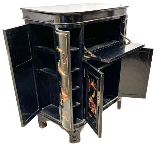 MUEBLE DE BAR ORIENTAL DE MEDIADOS DEL S.XX