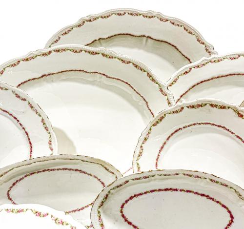 CONJUNTO DE PIEZAS DE VAJILLA LIMOGES PRIMER TERCIO DEL S.XX