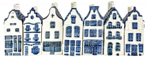 GRAN LOTE DE "CASITAS" PORCELANA