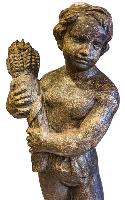 FIGURA DE TERRACOTA DE LA PRIMERA MITAD DE SIGLO XX