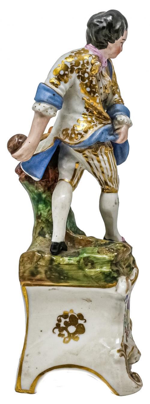 FIGURA DE PORCELANA FRANCESA VIEJO PARIS DEL S.XIX