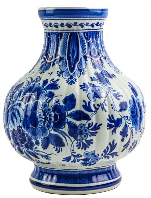 JARRÓN EN PORCELANA DE DELFT DE LOS AÑOS 60/70