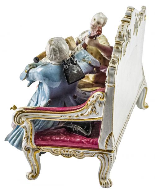 FIGURA EN PORCELANA DE MEISSEN DEL PRIMER TERCIO S.XX