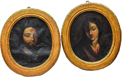 PAREJA DE ANÓNIMOS DE ESCUELA ESPAÑOLA DEL S. XVIII