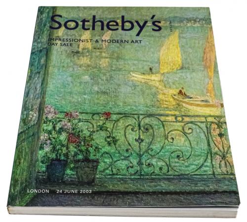 CUATRO CATÁLOGOS DE SOTHEBY&#39;S