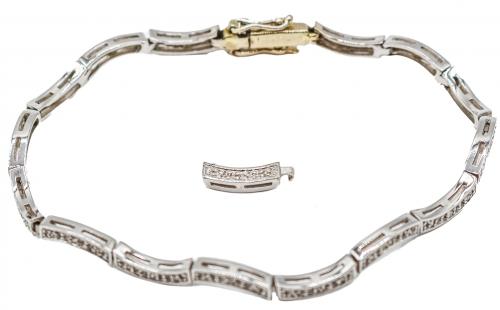 PULSERA RIVIERE CON BRILLANTES