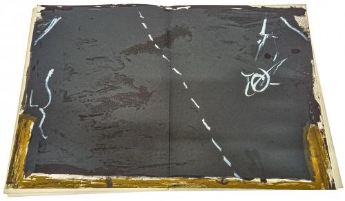 "DÈRRIERE LE MIRROIR, TÀPIES"