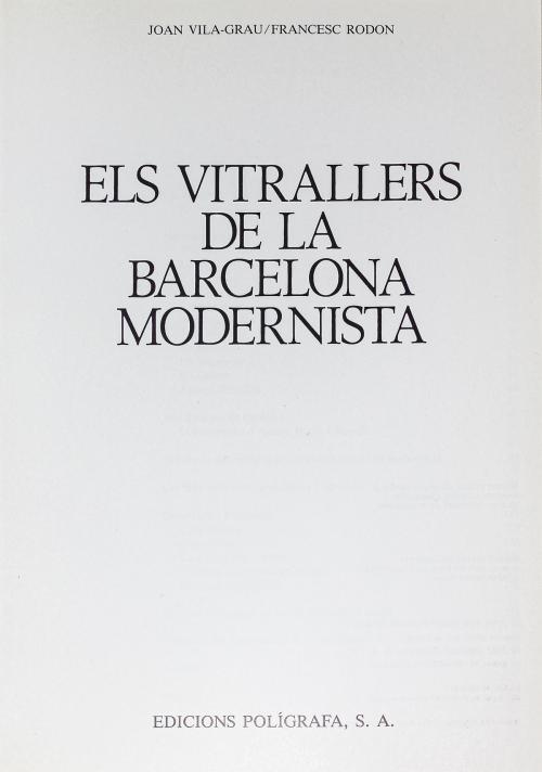 TRES LIBROS SOBRE BARCELONA