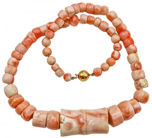 COLLAR DE CORAL ROSA