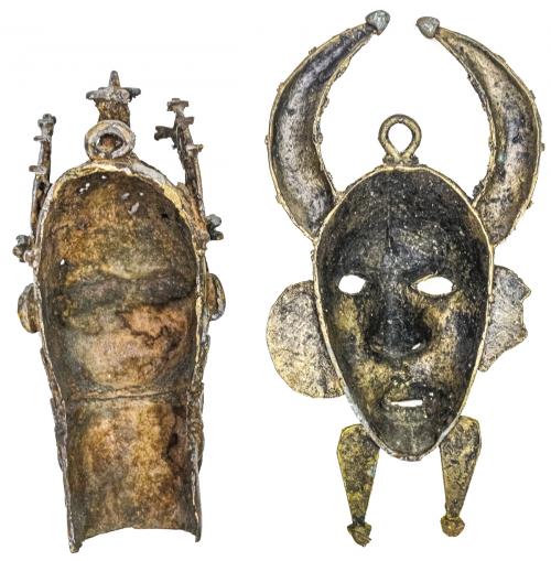 DOS MÁSCARAS AFRICANAS