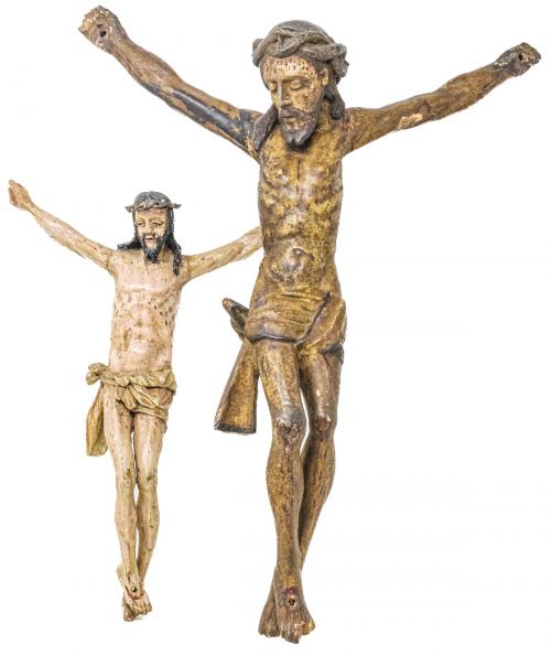 DOS TALLAS DE CRISTO DEL S.XIX