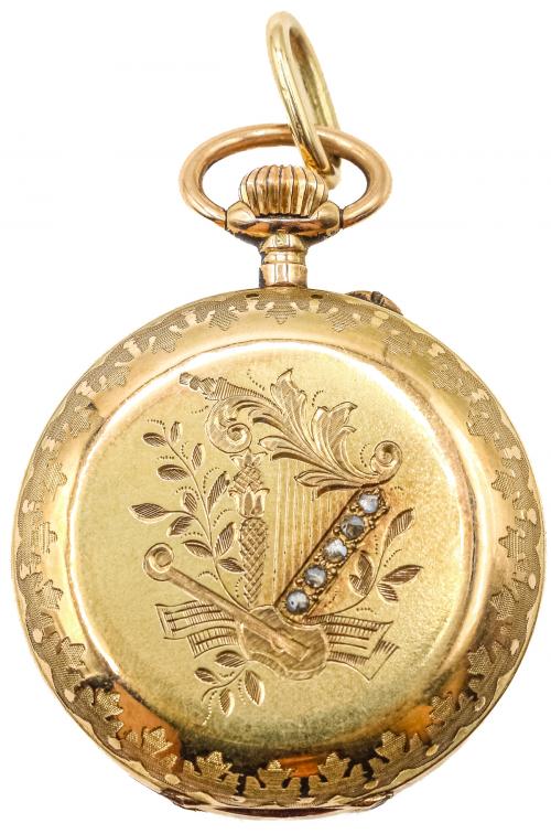 RELOJ DE BOLSILLO DE DAMA DEL S.XIX