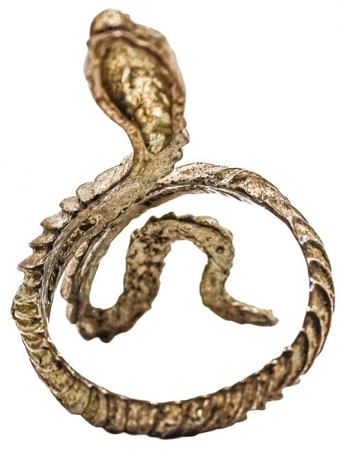 ANILLO SERPIENTE DE PLATA