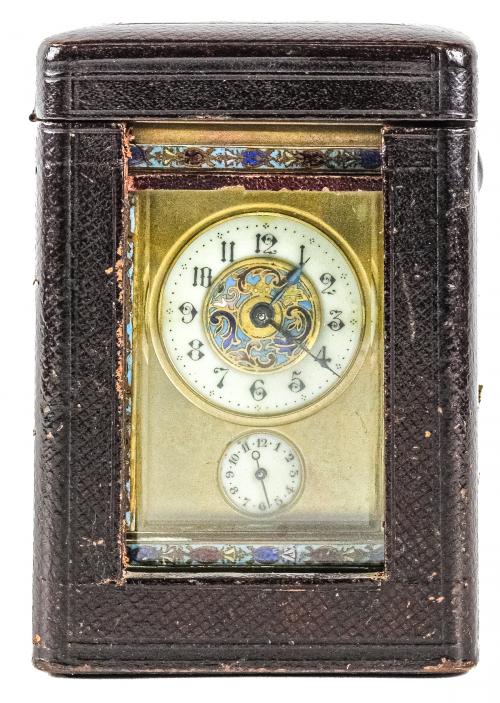 RELOJ DE CARRUAJE DE FLES. DEL S.XIX