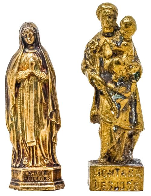 LOTE DE FIGURITAS RELIGIOSAS DEL S.XIX-XX