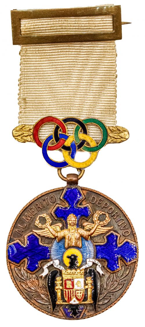 MEDALLA DE BRONCE AL MÉRITO DEPORTIVO DE 1958