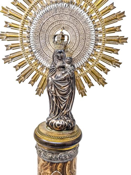 IMAGEN DE LA VIRGEN DEL PILAR DEL PRIMER TERCIO S.XX