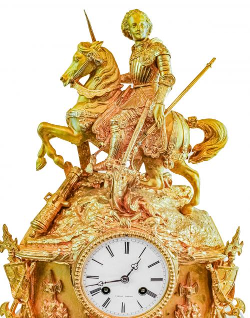 RELOJ DE SOBREMESA FRANCÉS DEL S.XIX