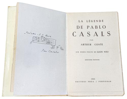 LOTE DE LIBROS Y CATÁLOGOS SOBRE PAU CASALS