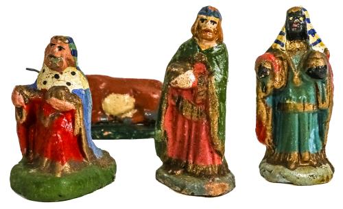 COLECCIÓN DE FIGURAS PESSEBRE DE LA PRIMERA MITAD DE S. XX