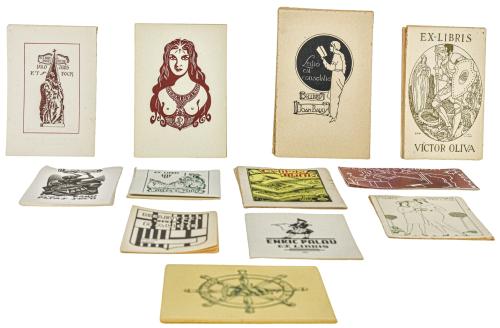 COLECCIÓN 120 "EX-LIBRIS" DEL PRIMER TERCIO DEL S.XX