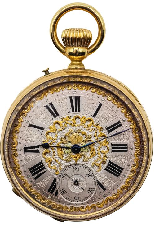 RELOJ DE BOLSILLO VICTOR JEANNOT DEL S.XIX