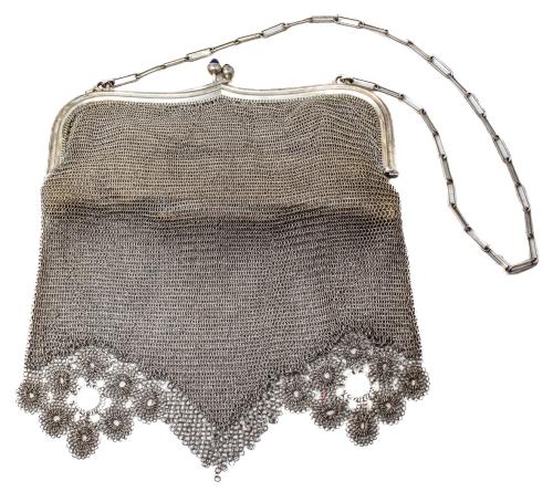 BOLSO DE PLATA DE PPS. DEL S S.XX