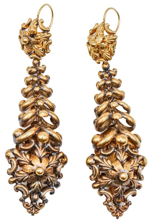 PENDIENTES LARGOS DEL S.XIX