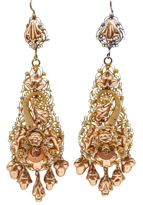 PENDIENTES LARGOS DEL S.XIX