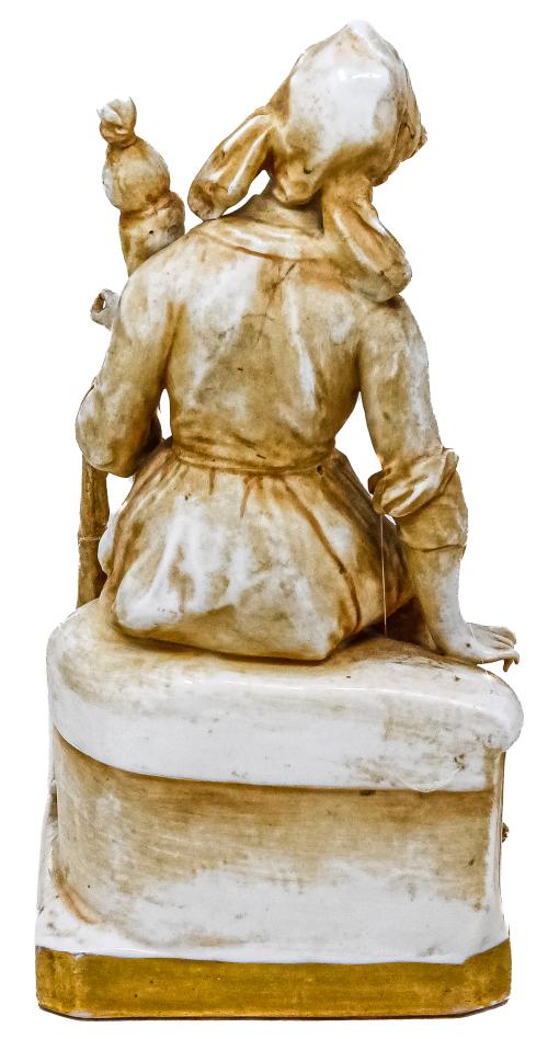 FIGURA PORCELANA AUSTRÍCA DE PRINCIPIOS DEL S.XX