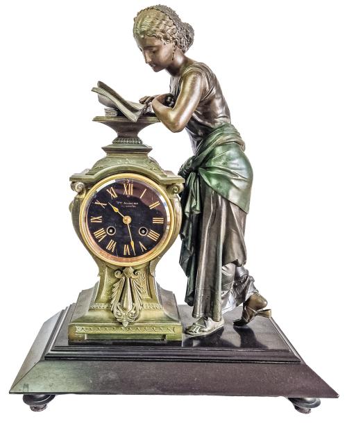 RELOJ DE SOBREMESA FRANCÉS DE PRINCIPIOS DEL S.XX