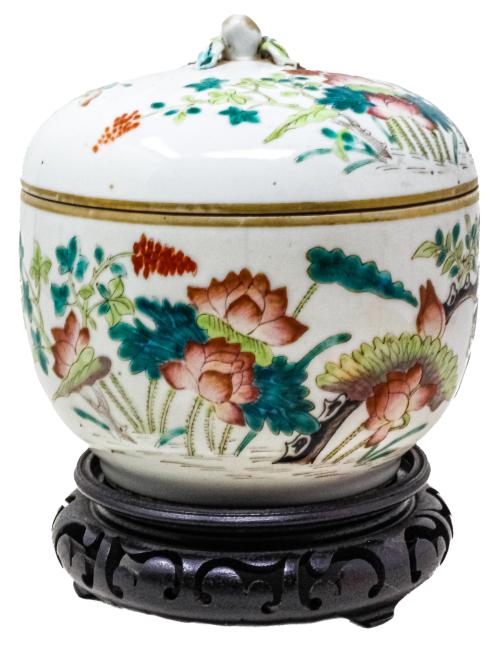 TARRO DE PORCELANA CHINA DEL PRIMER TERCIO DE S. XX