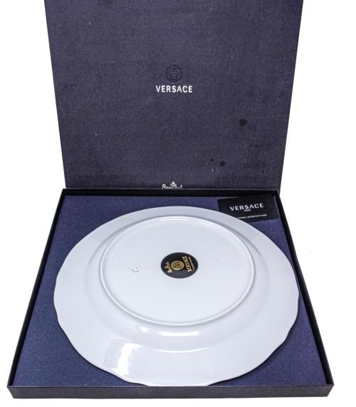 PLATO DE PORCELANA VERSACE DEL ÚLTIMO TERCIO DE SIGLO XX