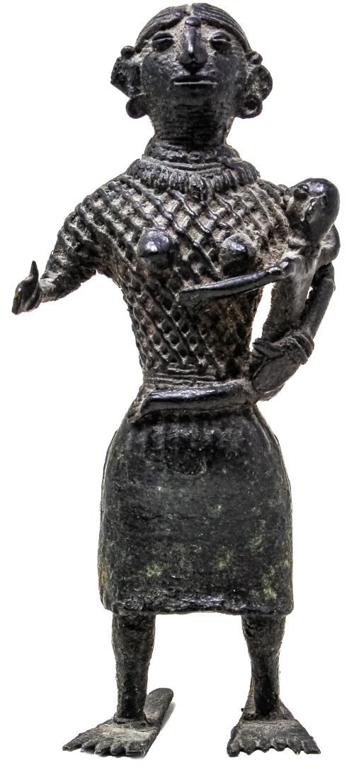 FIGURA DE BENIN  (ACTUAL NIGERIA) DEL SIGLO XIX