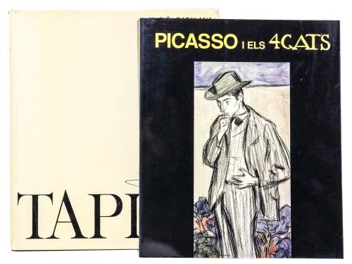 DOS LIBROS DE ARTISTAS "PICASSO" Y "TAPIES"