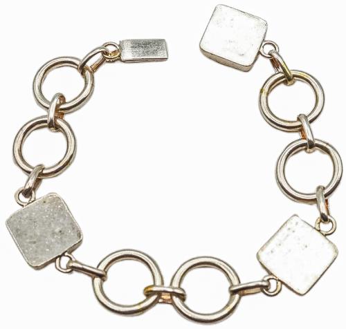 PULSERA DE PLATA CON ESMALTES