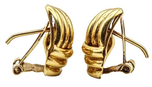 PENDIENTES DE NUDO DE ORO