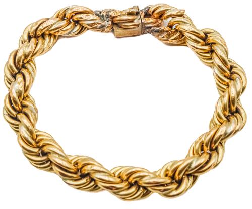 PULSERA DE CORDÓN DEL S.XIX