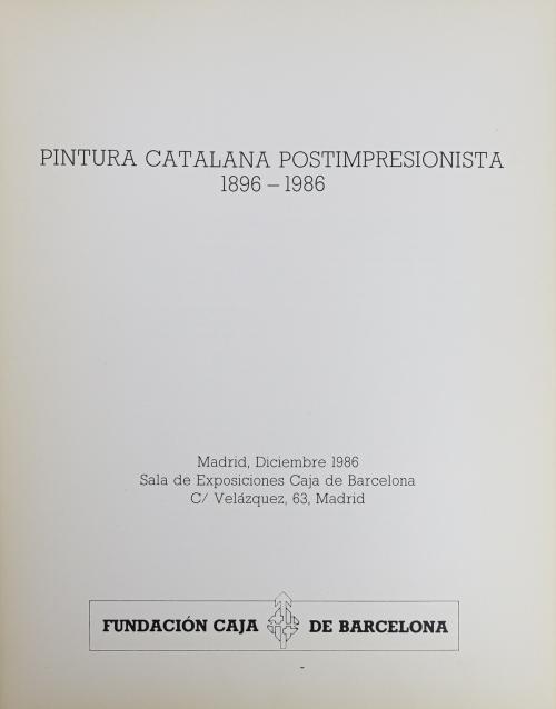 TRES CATÁLOGOS DE EXPOSICIÓN