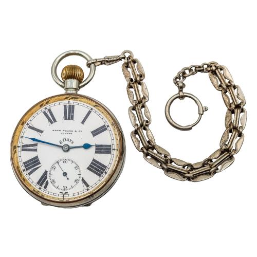 RELOJ DE BOLSILLO JOHN POUND & Co, DE PPS. DEL S.XX