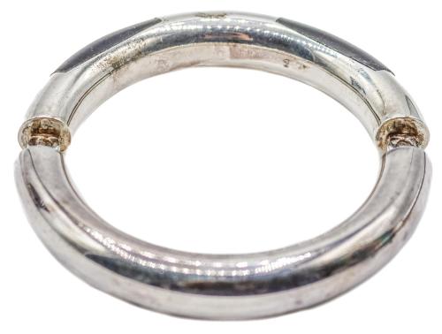 PULSERA Y ANILLO DE PLATA CON ÉBANO