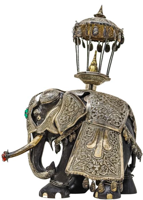 ELEFANTE DEL KANDY ESALA PERAHERA, DE MEDIADOS S.XX