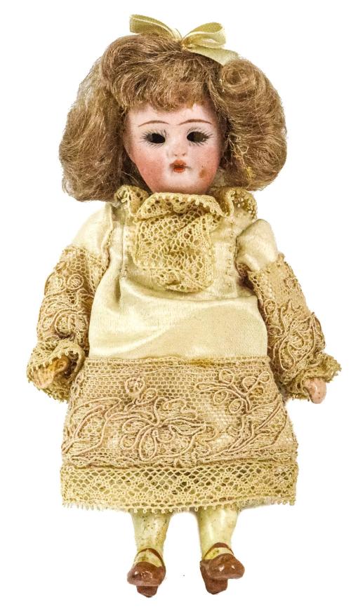 MUÑECA FRANCESA Y MUÑEQUITA DE PRINCIPIOS DEL S.XIX