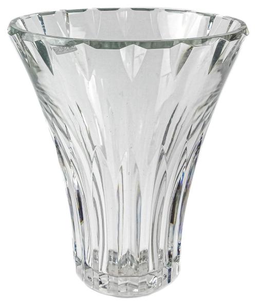 JARRÓN EN CRISTAL DE BACCARAT DEL ÚLTIMO CUARTO DEL SIGLO XX