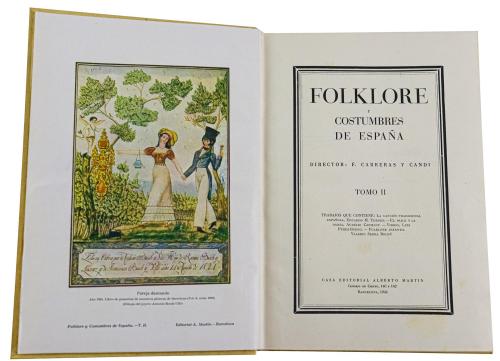 "FOLKLORE Y COSTUMBRES DE ESPAÑA"