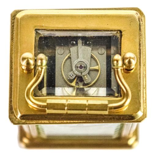 MINI RELOJ DE CARRUAJE DEL S. XIX CON LLAVE