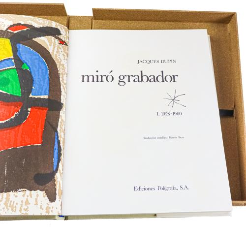 "MIRÓ GRAVADOR" 