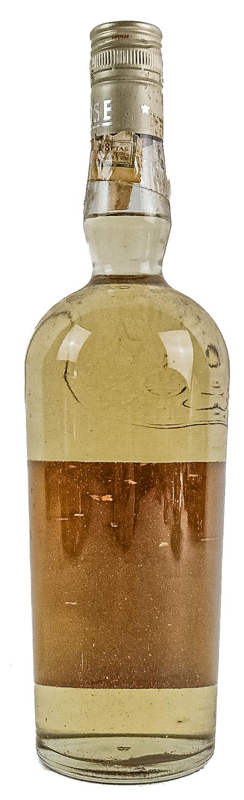 BOTELLA DE CHARTREUSE ETIQUETA AMARILLA